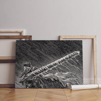 Anime Leinwand Wandkunst, Anime Poster, Berserk Anime Wandkunst, Berserk Guts Poster, Berserk Schwarz & Weiß Poster, Guts Cool Poster, Berserk Kunst