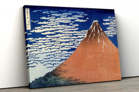 Japanese Art Hokusai Canvas Wall Decor Ukiyo-e Masterpieces – From Lilies to Majestic Fuji Scenes