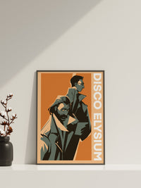 Disco Elysium Leinwand Wandkunst, Disco Elysium Leinwand Poster, Disco Elysium Gerahmte Wandkunst, Gaming Wandkunst, Gaming Poster, Geschenk Für Gamer
