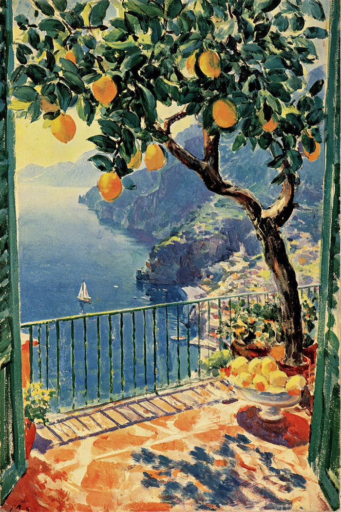 Amalfi Coast Lemon Terrace