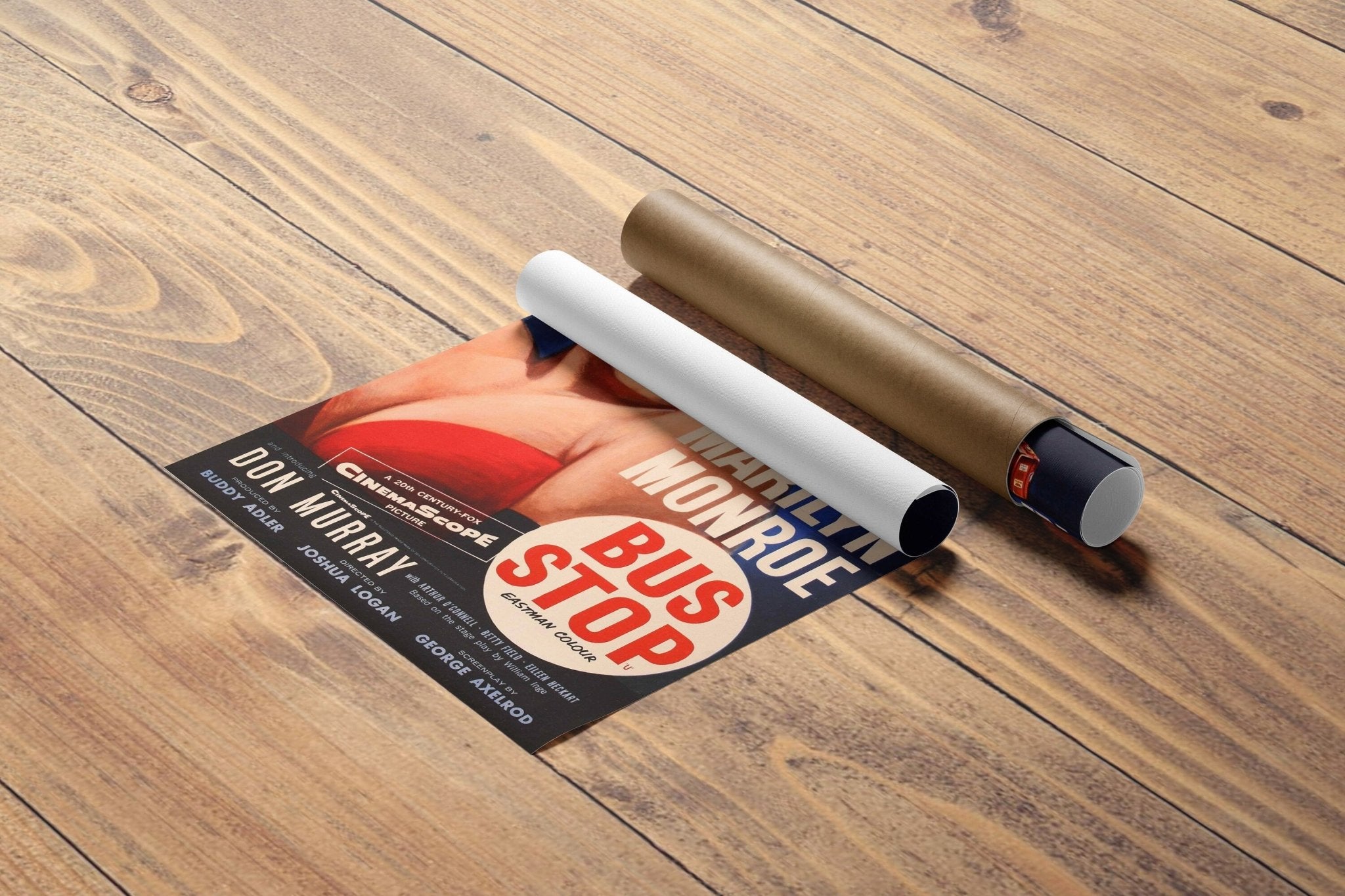 1956 Bus Stop Movie Canvas Poster - Canvasworkshop