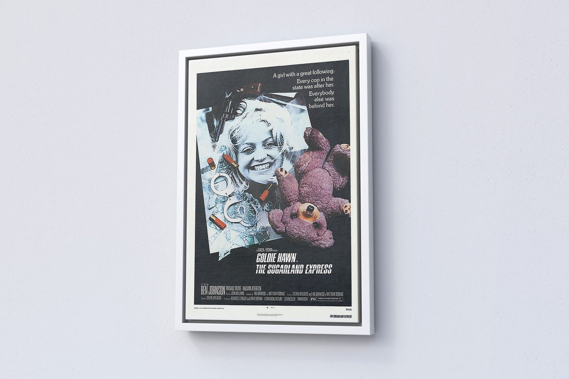 1974 The Sugarland Express Movie Canvas Poster - Canvasworkshop