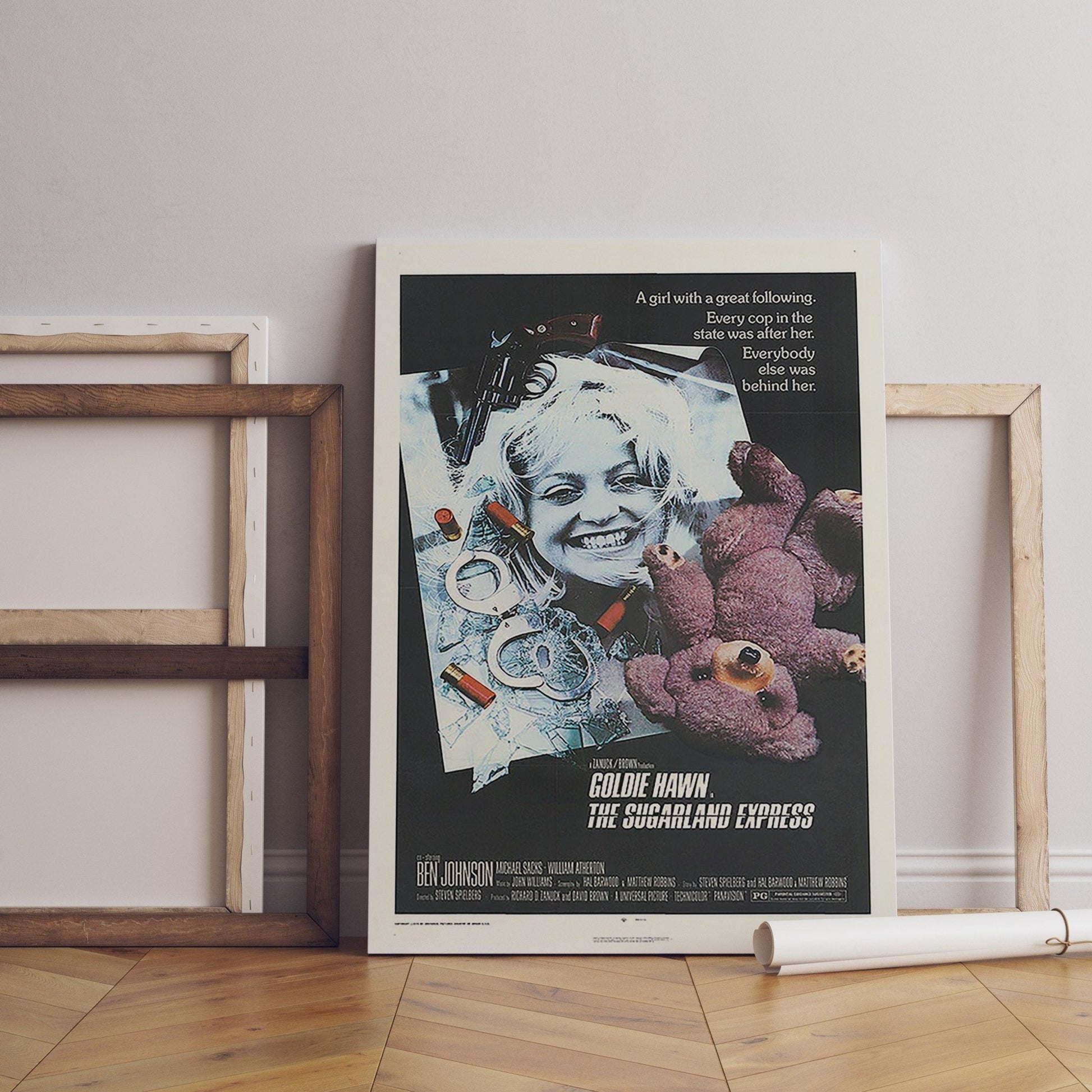 1974 The Sugarland Express Movie Canvas Poster - Canvasworkshop