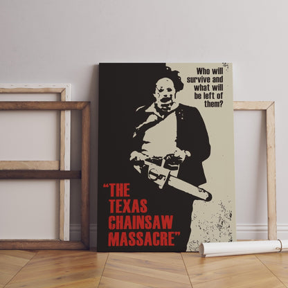 1974 The Texas Chain Saw Massacre Canvas Poster - Canvasworkshop