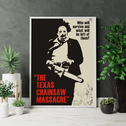 1974 The Texas Chain Saw Massacre Canvas Poster - Canvasworkshop