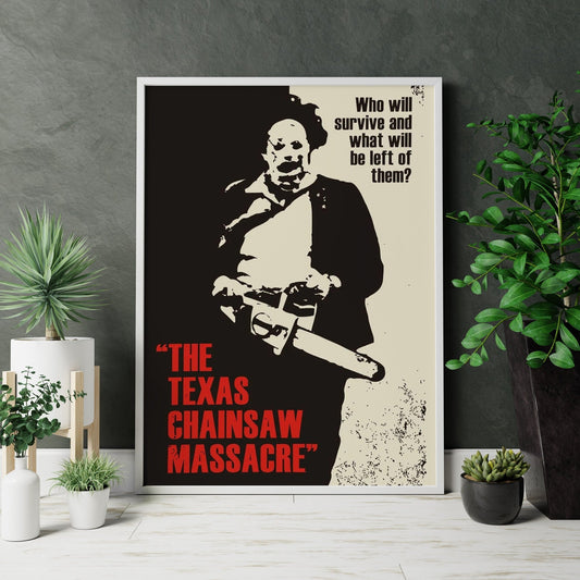 1974 The Texas Chain Saw Massacre Canvas Poster - Canvasworkshop