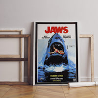 1975 Jaws Movie Canvas Poster - Canvasworkshop