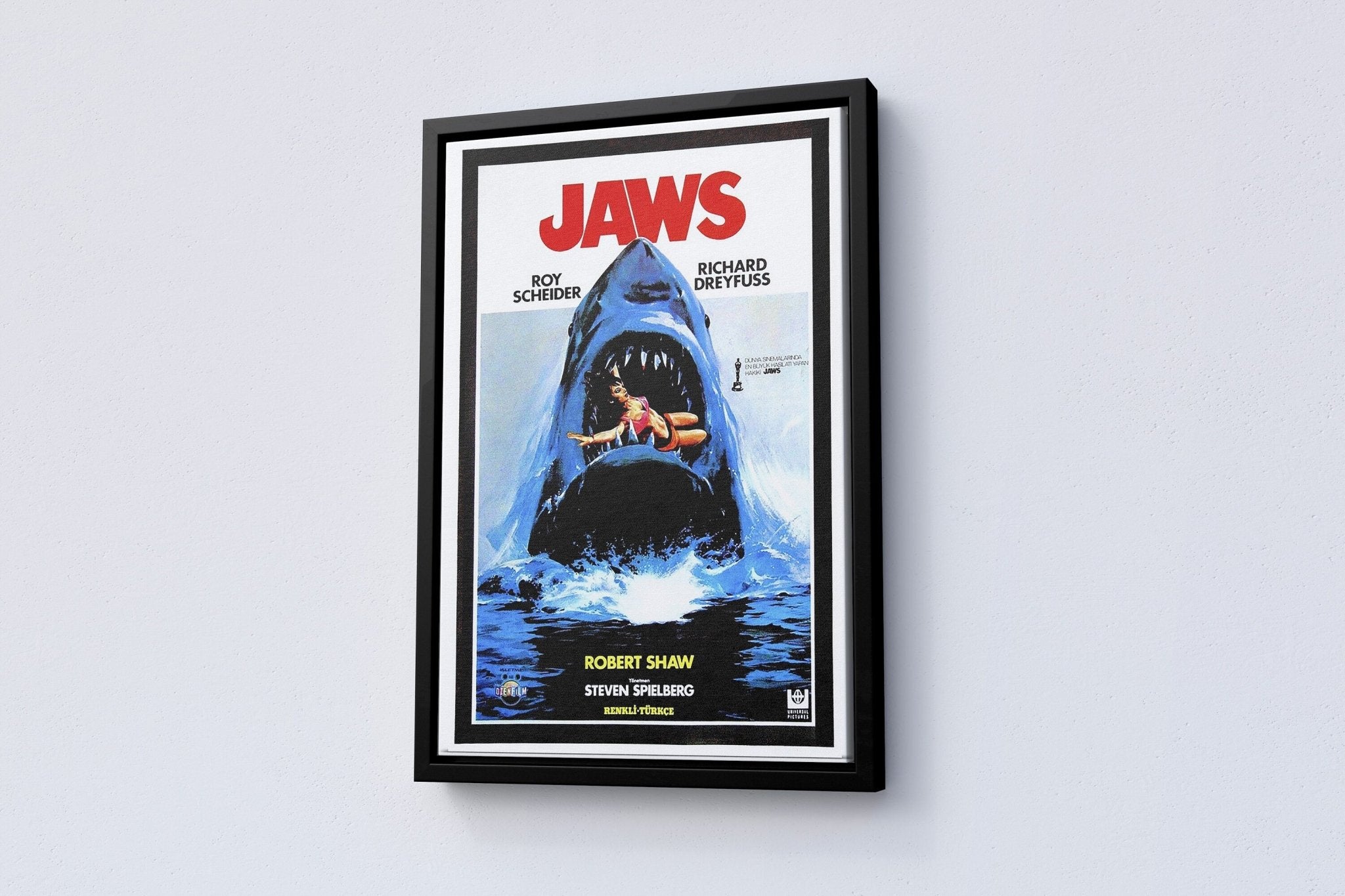 1975 Jaws Movie Canvas Poster - Canvasworkshop
