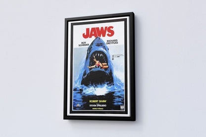 1975 Jaws Movie Canvas Poster - Canvasworkshop