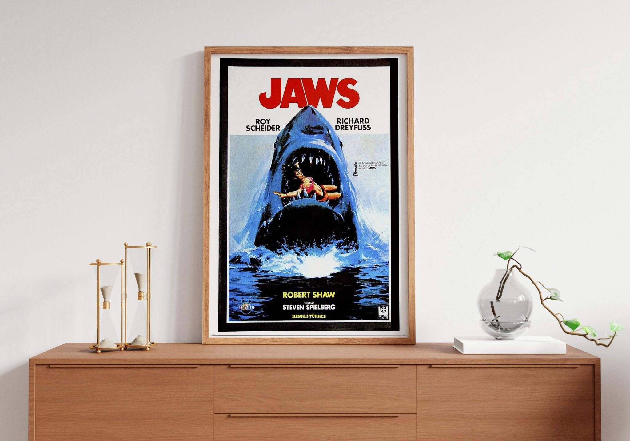 1975 Jaws Movie Canvas Poster - Canvasworkshop