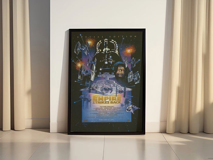 1980 Star Wars Episode V Original Leinwandposter