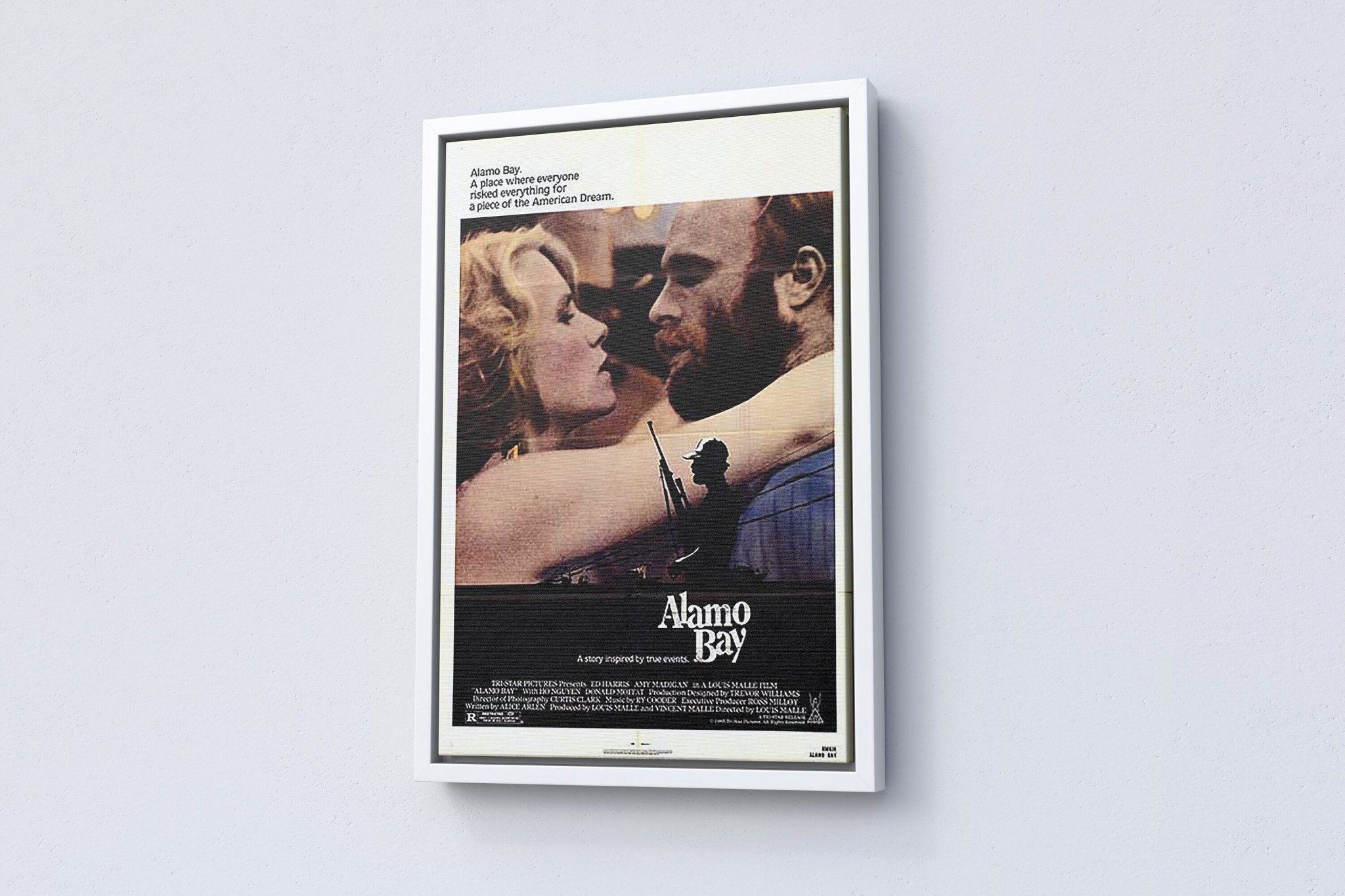 1985 Alamo Bay Retro Movie Canvas Poster - Canvasworkshop