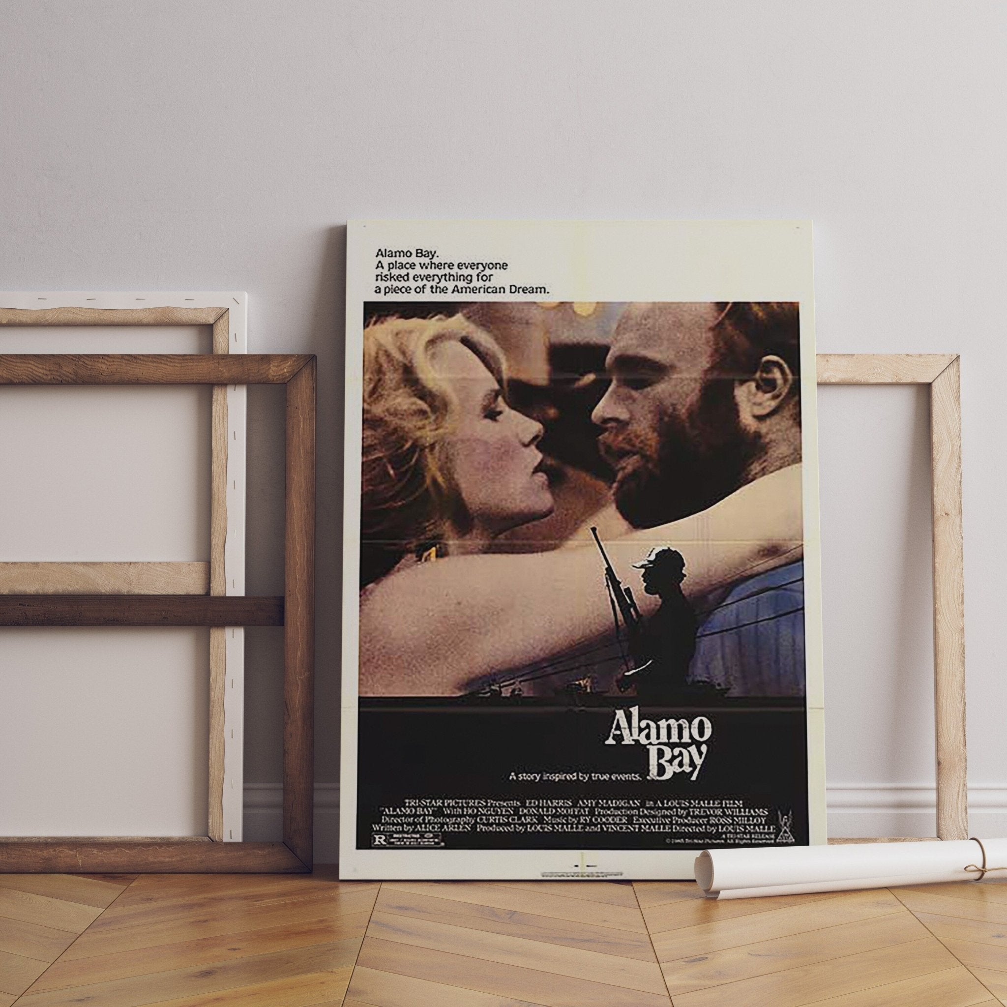 1985 Alamo Bay Retro Movie Canvas Poster - Canvasworkshop