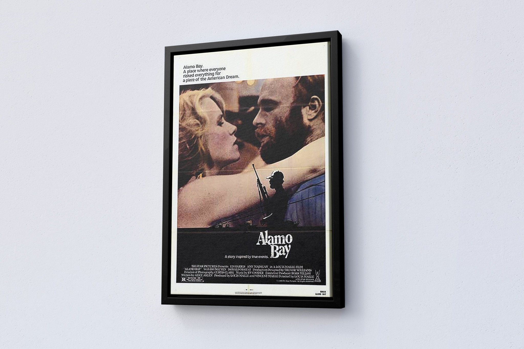 1985 Alamo Bay Retro Movie Canvas Poster - Canvasworkshop