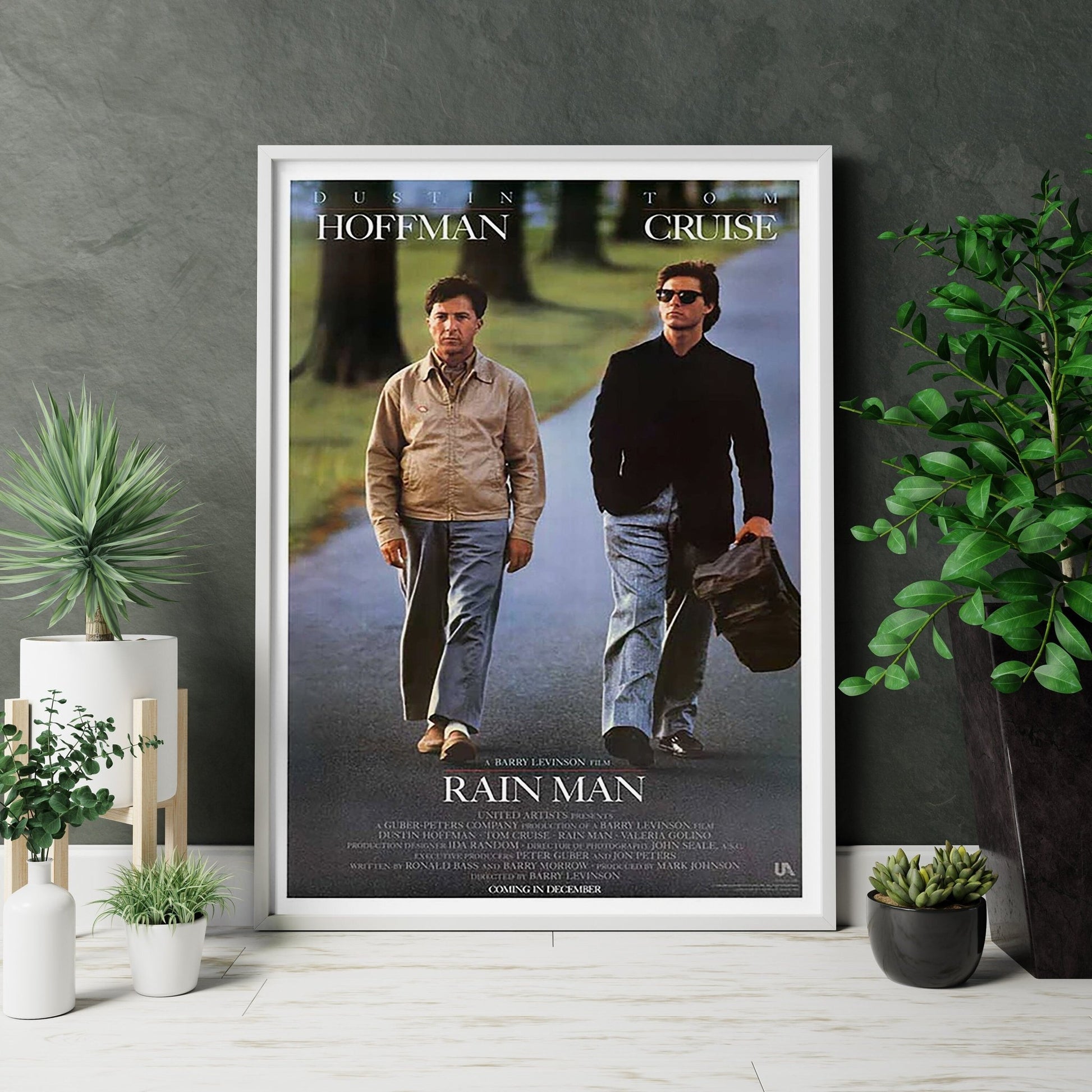 1988 Rain Man - Vintage Orijinal Canvas Poster - Canvasworkshop