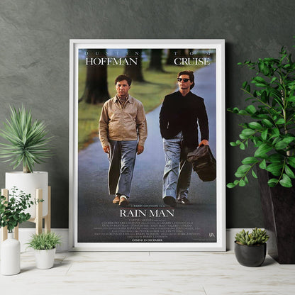 1988 Rain Man - Vintage Orijinal Canvas Poster - Canvasworkshop