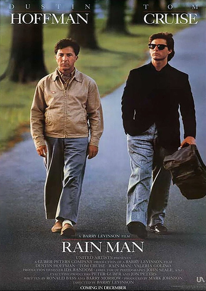 1988 Rain Man-Vintage Orijinal Canvas Print