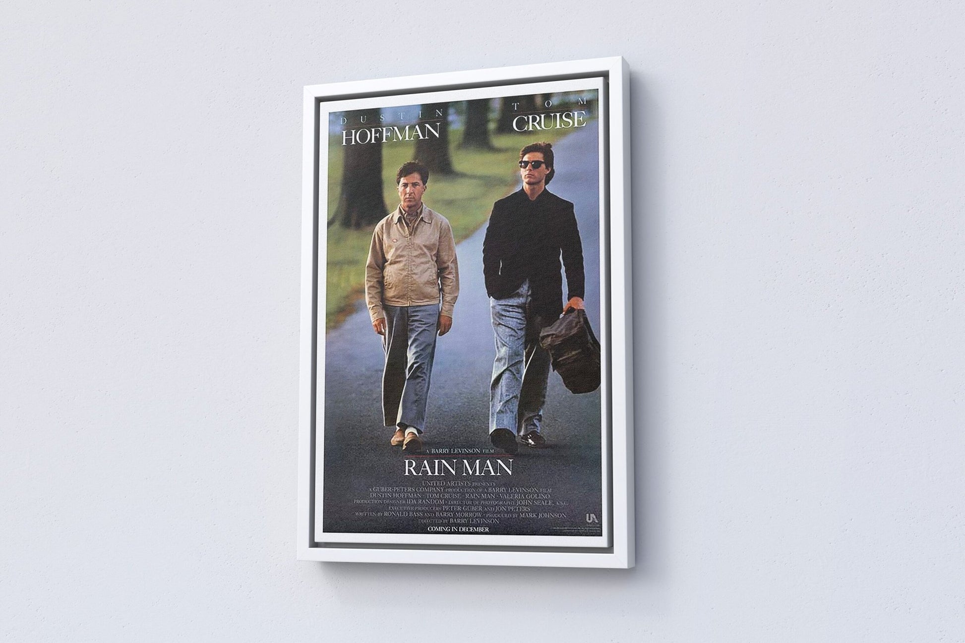 1988 Rain Man - Vintage Orijinal Canvas Poster - Canvasworkshop