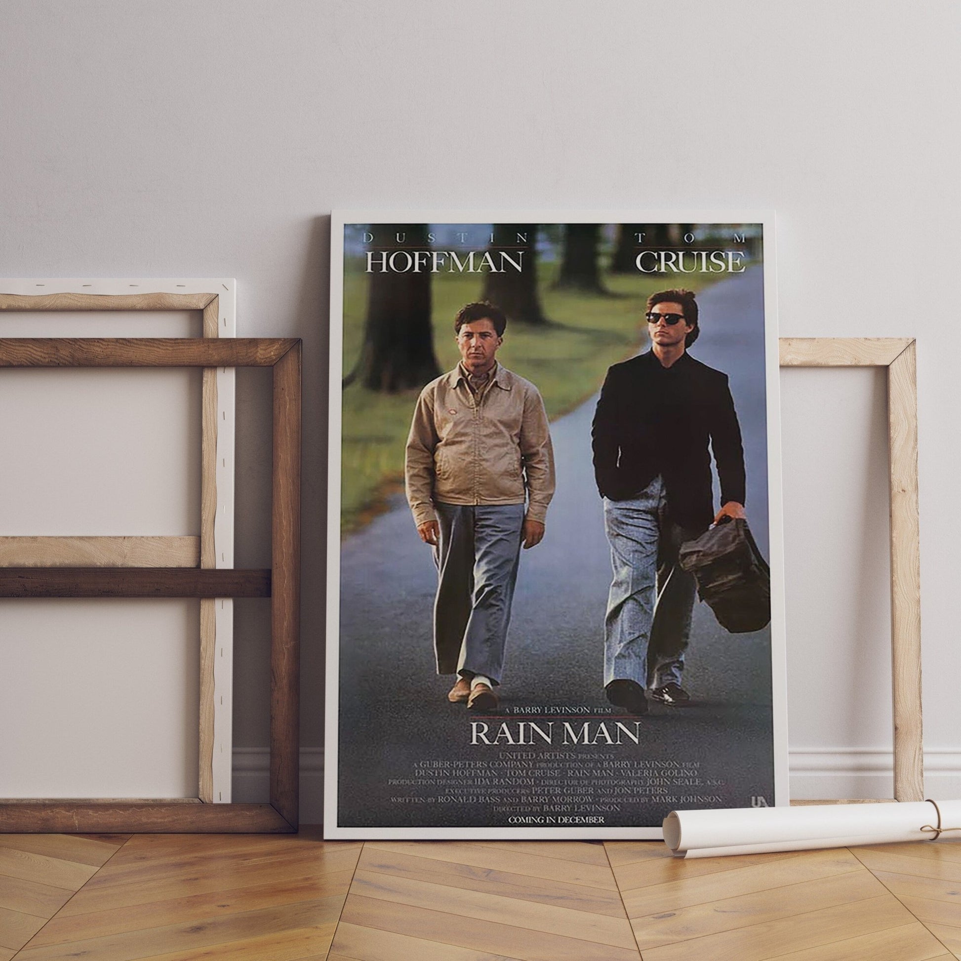 1988 Rain Man - Vintage Orijinal Canvas Poster - Canvasworkshop