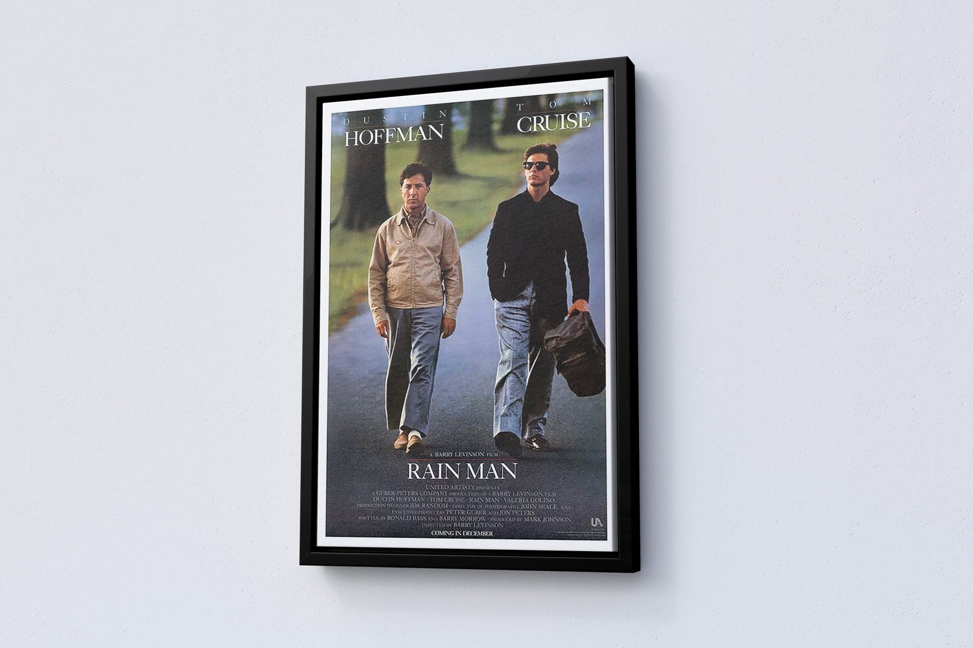 1988 Rain Man - Vintage Orijinal Canvas Poster - Canvasworkshop