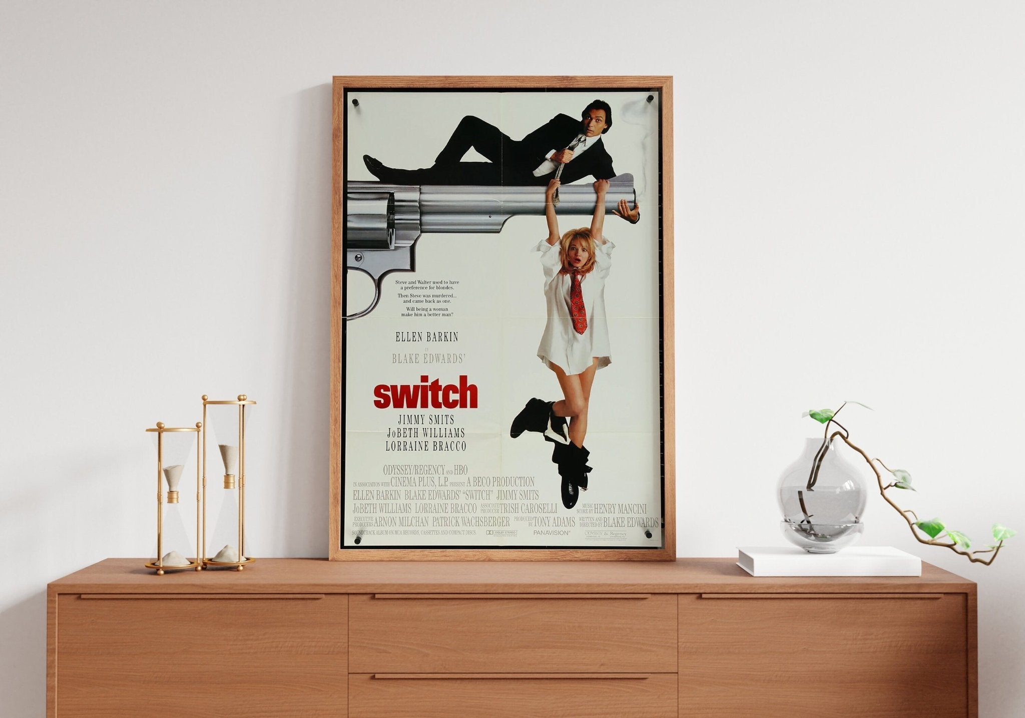 1991 Switch Jimmy Smits Retro Movie Canvas Poster - Canvasworkshop
