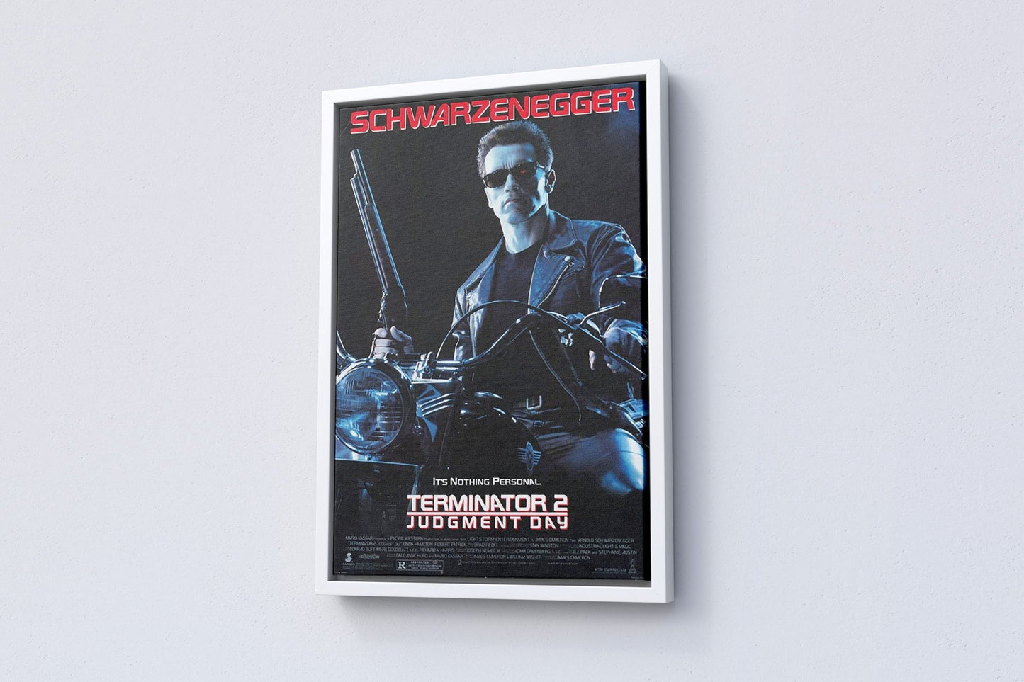 1991 Terminator 2 Movie Canvas Poster - Canvasworkshop