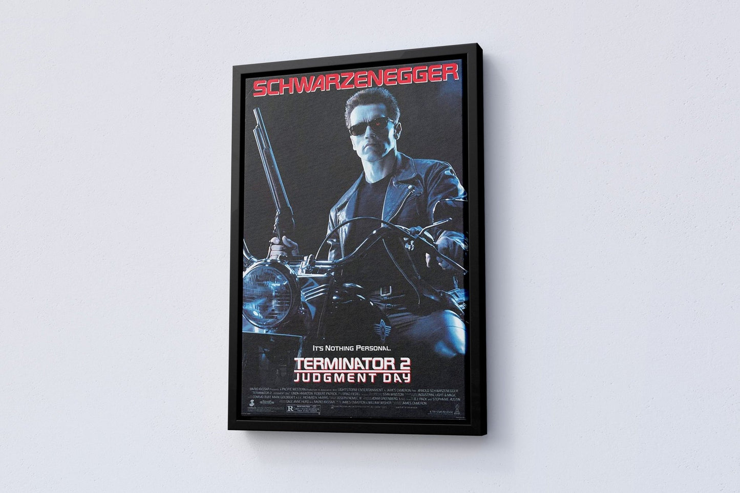 1991 Terminator 2 Movie Canvas Poster - Canvasworkshop