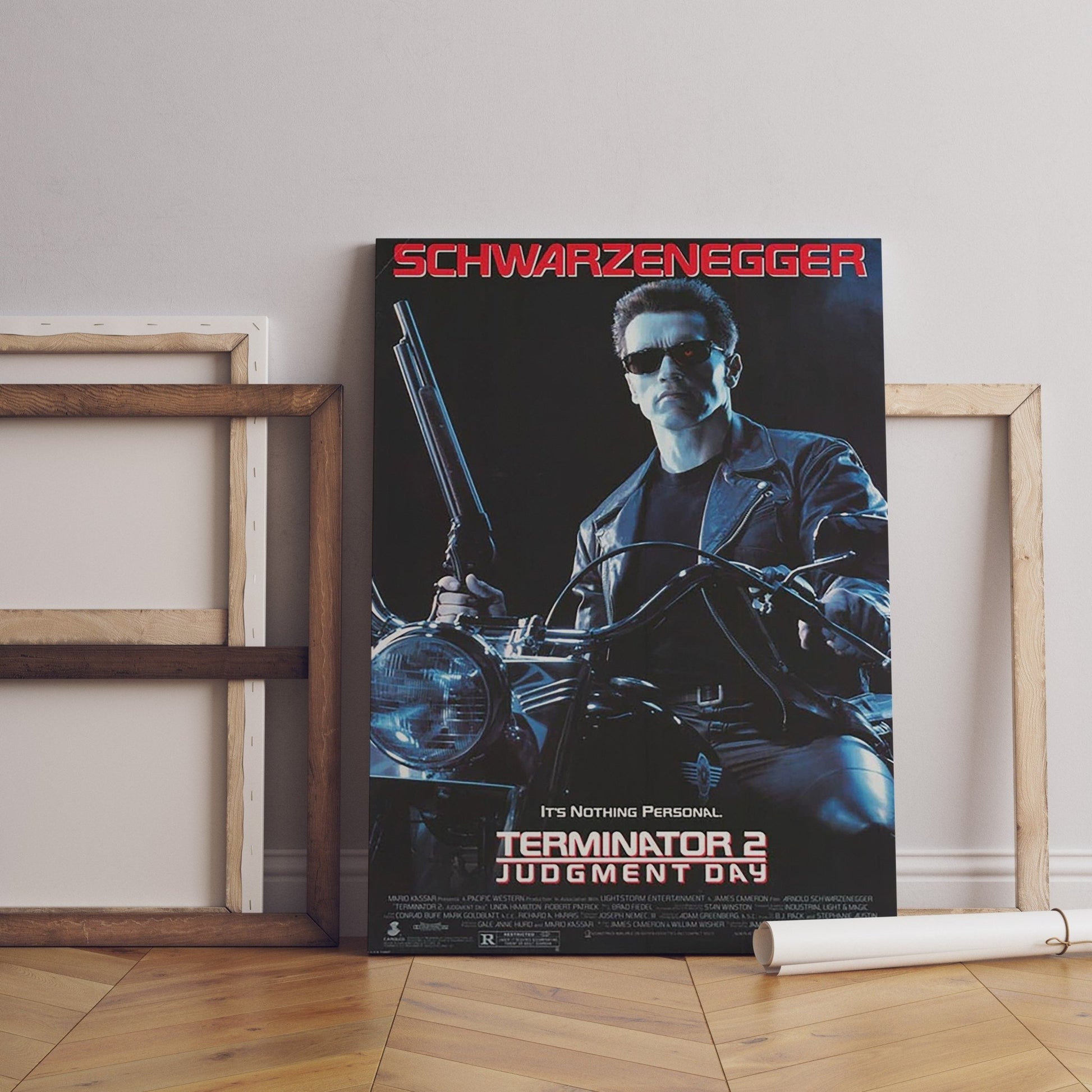 1991 Terminator 2 Movie Canvas Poster - Canvasworkshop