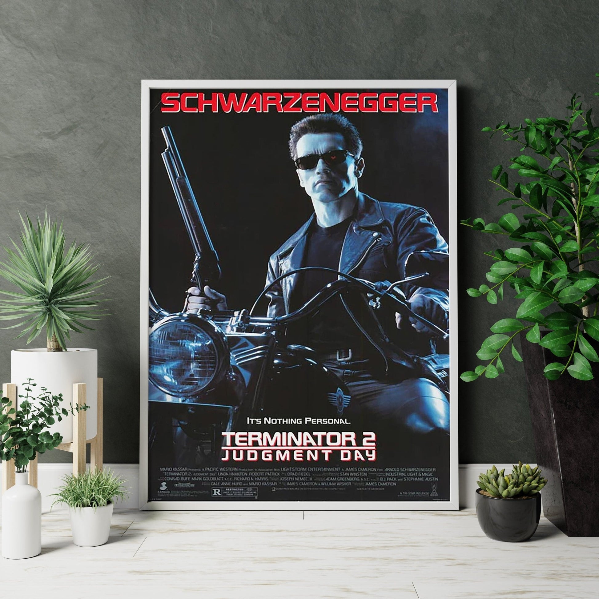 1991 Terminator 2 Movie Canvas Poster - Canvasworkshop
