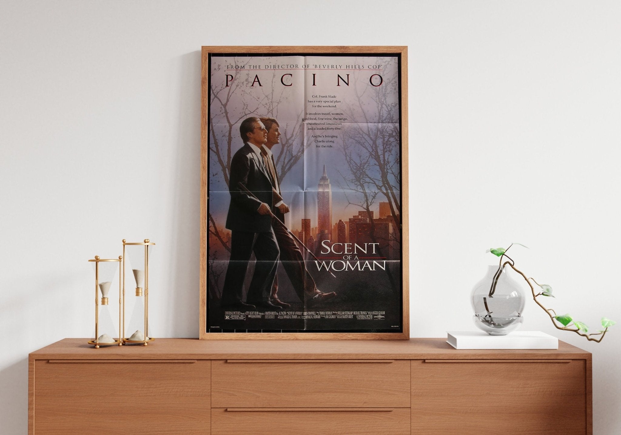 1992 Scent Of A Woman Retro Movie Canvas Poster - Canvasworkshop