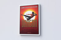 1993 Dragon The Brucee Lee Story Movie Canvas Poster - Canvasworkshop