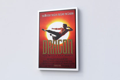 1993 Dragon The Brucee Lee Story Movie Canvas Poster - Canvasworkshop