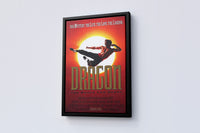 1993 Dragon The Brucee Lee Story Movie Canvas Poster - Canvasworkshop