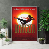 1993 Dragon The Brucee Lee Story Movie Canvas Poster - Canvasworkshop