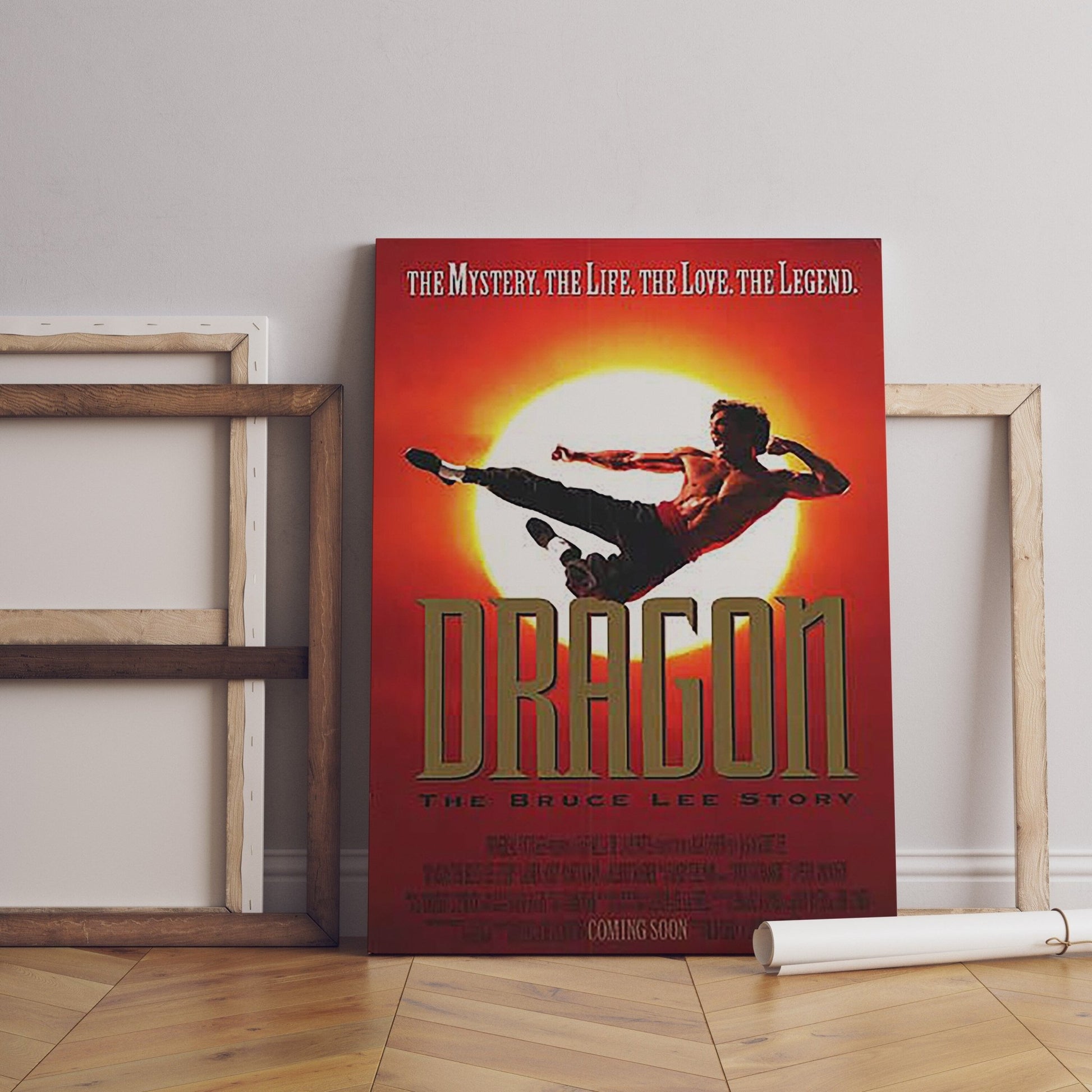 1993 Dragon The Brucee Lee Story Movie Canvas Poster - Canvasworkshop