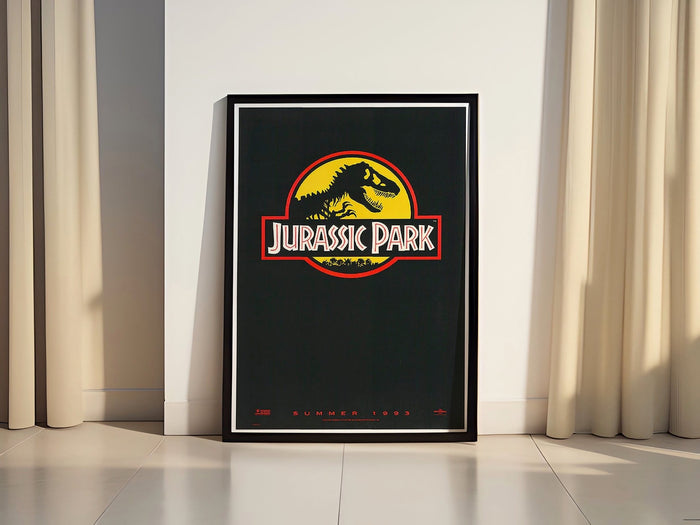 1993 The Jurassic Park Movie Canvas Poster
