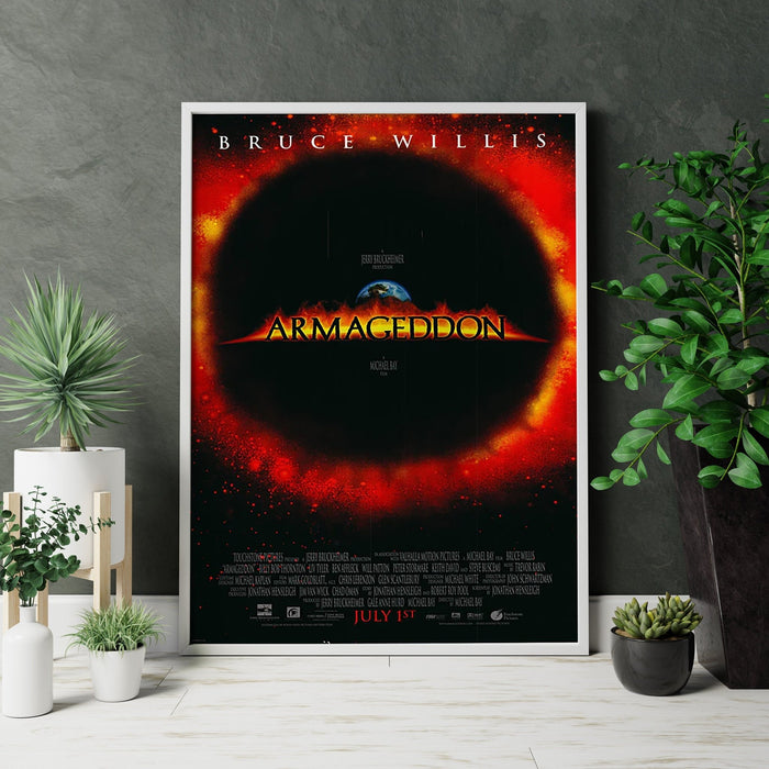1998 Armageddon Movie Canvas Wall Decor