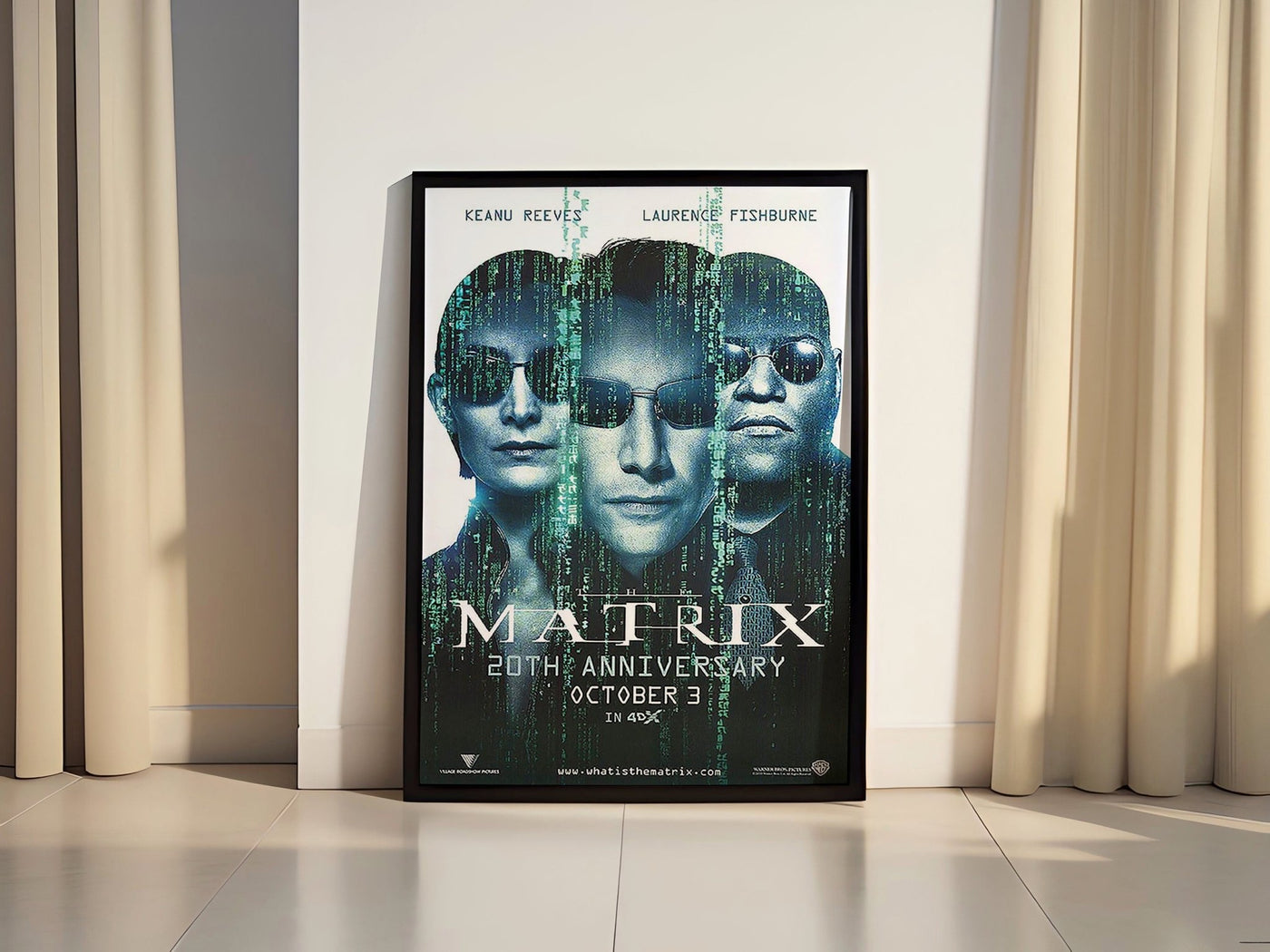 1999 The Matrix Movie Canvas Poster