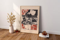 Anime Leinwand-Wandkunst, Tokyo Ghoul Wandkunst, Anime Poster, Anime Wanddeko, Geschenk für Anime Liebhaber, Anime Wandkunst, Tokyo Ghoul Poster