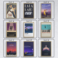 La La Land Filmplakat - Atemberaubende Kinokunst Leinwand