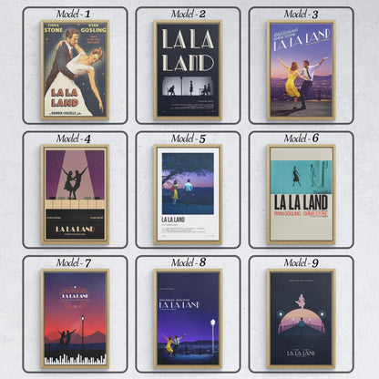 La La Land Filmplakat - Atemberaubende Kinokunst Leinwand