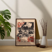 Anime Leinwand-Wandkunst, Tokyo Ghoul Wandkunst, Anime Poster, Anime Wanddeko, Geschenk für Anime Liebhaber, Anime Wandkunst, Tokyo Ghoul Poster