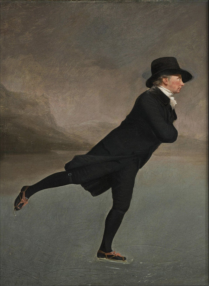 The Skating Minister Canvas Poster