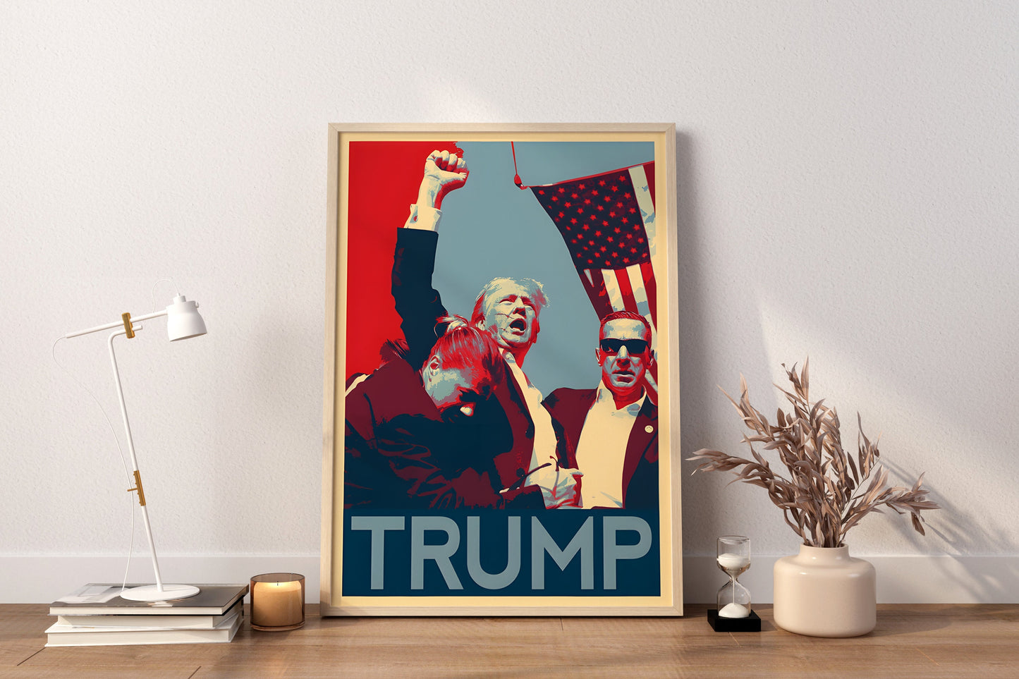 Donald Trump Pop Art, Trump Poster, USA Präsident Poster, Gerahmte Leinwand Wandkunst, Leinwand Wanddekoration, Leinwand Wandkunst, Pop Art Leinwand Poster