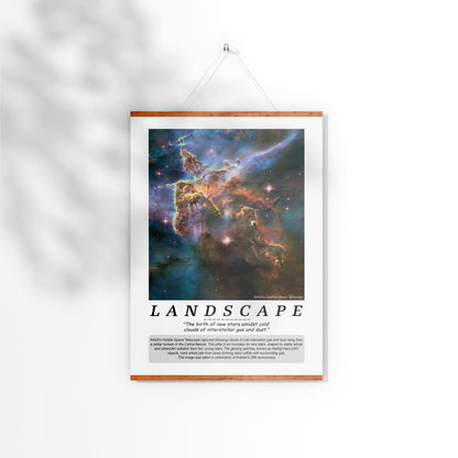 NASA-Weltraumteleskopbilder – Atemberaubende kosmische Poster-Kunst