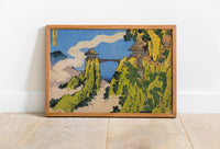 Hokusai Ukiyo-e Leinwandbilder Meisterwerke: Brücken, Berg Fuji & Kulturelle Szenen