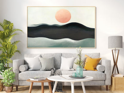 Georgia O'Keeffe Canvas Wall Art, Georgia O'Keeffe Sunset, Long Island Canvas Print, Sunset Canvas Art, Canvas Print Art, Famous Wall Art