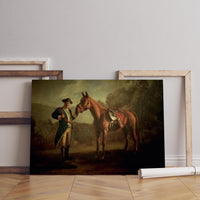 Classic Equestrian canvas wall art