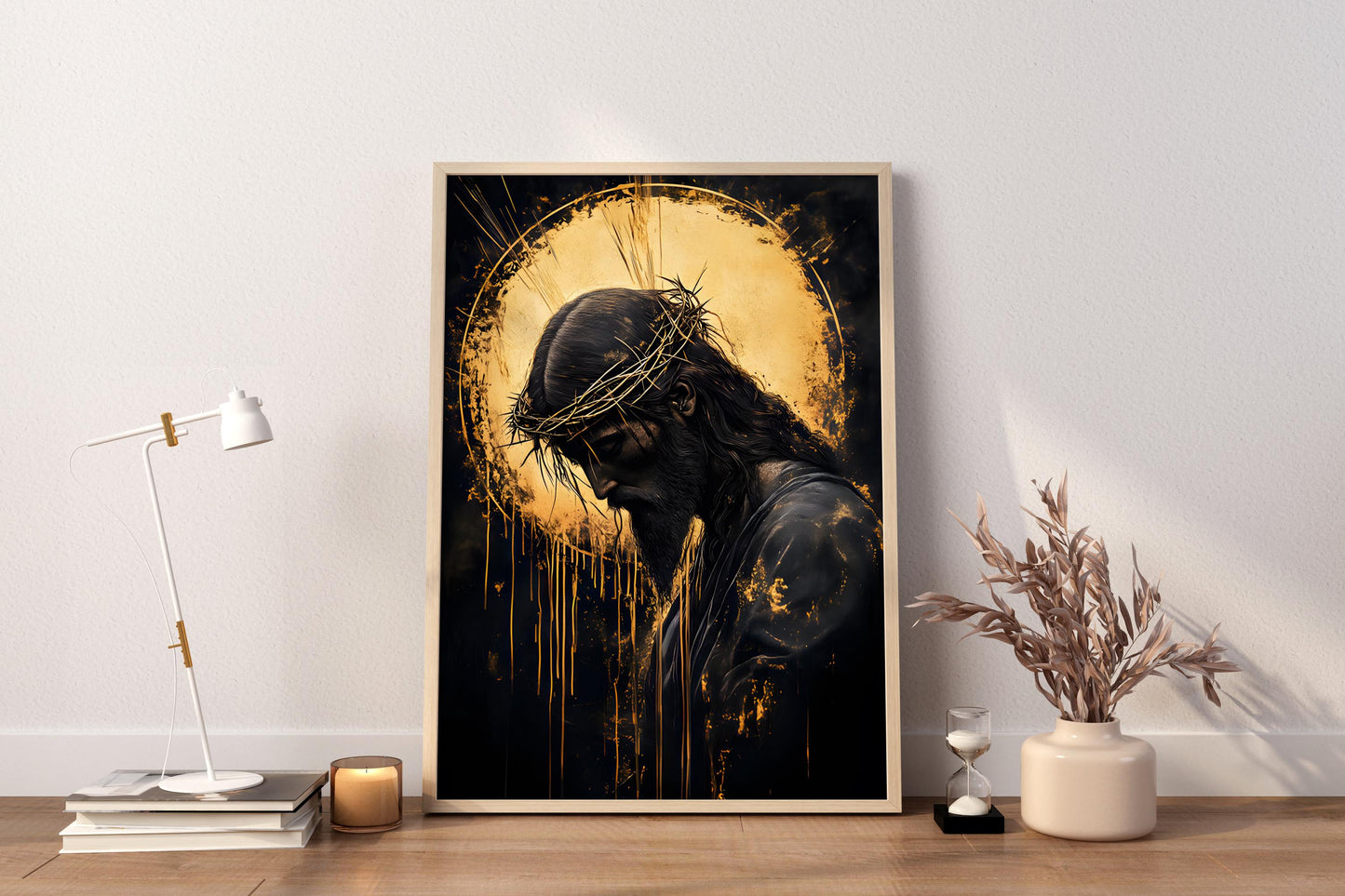 Jesus Leinwand-Wandkunst, Jesus Weihnachtsgeschenk, Jesus Wandkunst, Jesus Drucke, Jesus Poster, Weihnachtliche Wandkunst, Jesus Christus Drucke