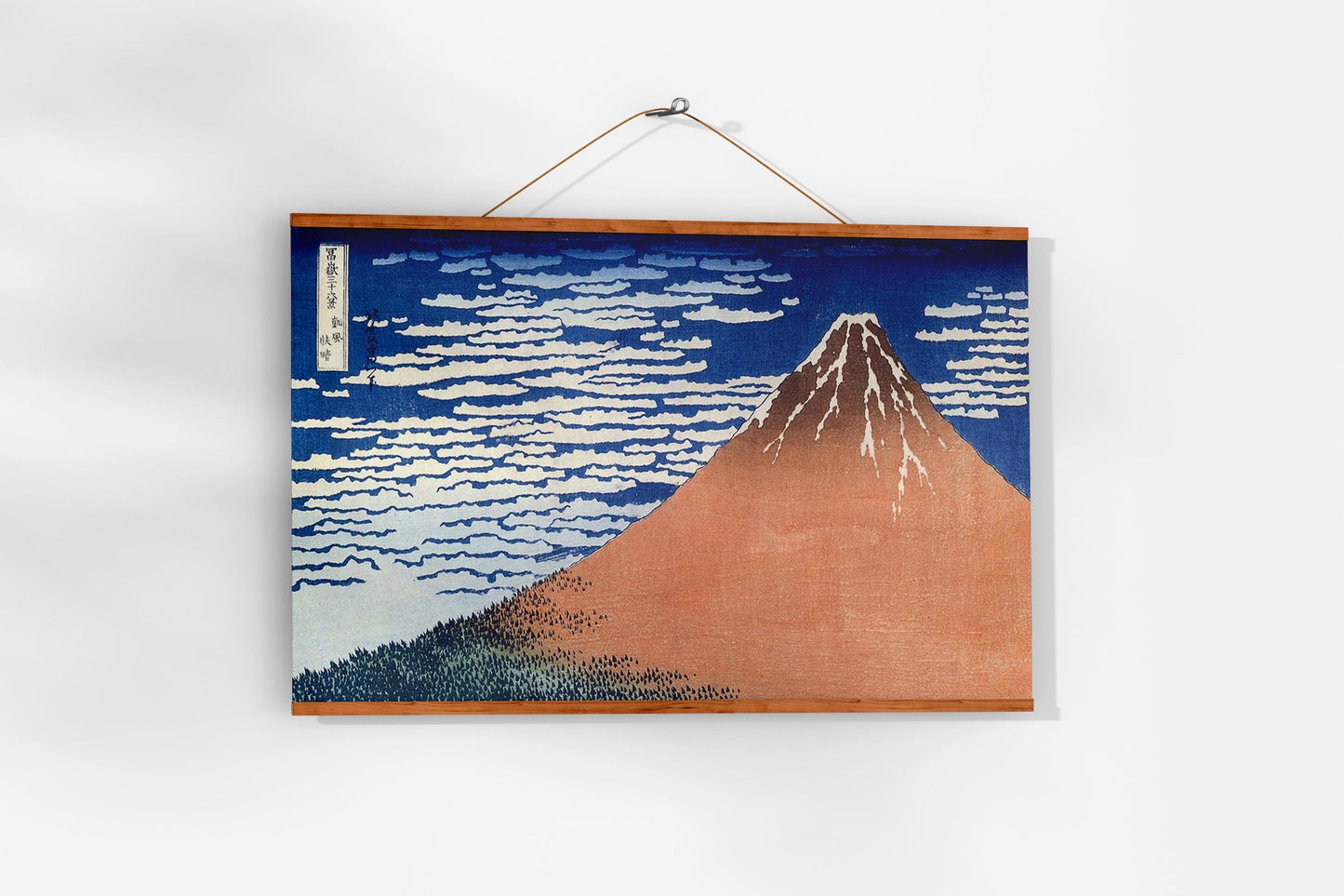 Japanese Art Hokusai Canvas Wall Decor Ukiyo-e Masterpieces – From Lilies to Majestic Fuji Scenes